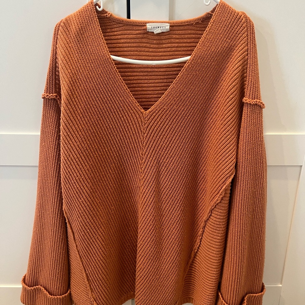 Women's Rust Sweater